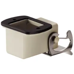 Surface mount housing, size A7, plastic, cross bow locking, IP65, 1652420000