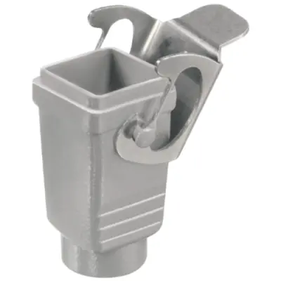 Grommet housing, size A4, die-cast aluminum, PG11, straight, cross bow locking, IP65, 1652500000 - 1