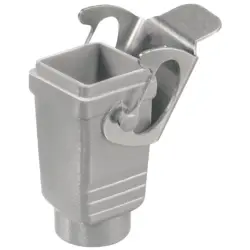 Grommet housing, size A4, die-cast aluminum, PG11, straight, cross bow locking, IP65, 1652500000