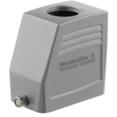 Grommet housing, size D24, die-cast aluminum, PG29, straight, longitudinal bow locking, IP65, 1655380000 - 1
