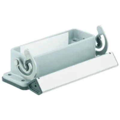 Surface mount housing, size A16, die-cast aluminum, longitudinal bow locking, IP65, 1664920000 - 1