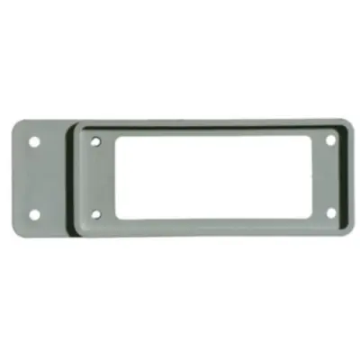 Adapter plate for heavy duty connectors, 1665030000 - 1