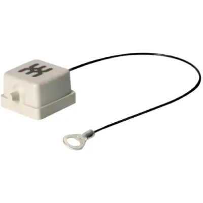 Cover cap, size A7, plastic, cross bow locking, IP65, 1665760000 - 1