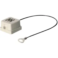 Cover cap, size A7, plastic, cross bow locking, IP65, 1665760000