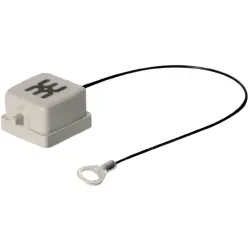 Cover cap, size A7, plastic, cross bow locking, IP65, 1665770000