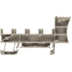 Potential distribution terminal, screw connection, 0.5-1.5 mm², 1 pole, 17.5 A, 4 kV, dark beige, 1676630000