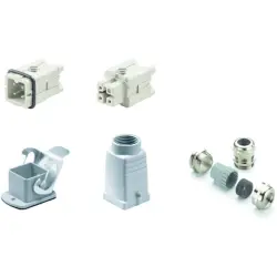Connector kit, size 1, 3 pole + PE , IP65, 1712560000