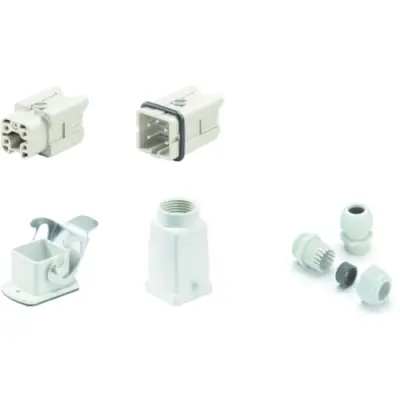 Connector kit, size 1, 4 pole + PE , IP65, 1712600000 - 1