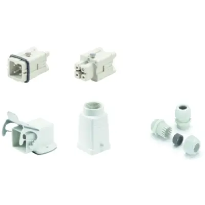 Connector kit, size 1, 3 pole + PE , IP65, 1712630000 - 1