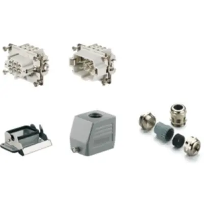 Connector kit, size 3, 6 pole + PE , IP65, 1712660000 - 1