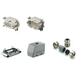 Connector kit, size 4, 10 pole + PE , IP65, 1712670000
