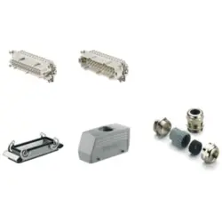 Connector kit, size 8, 24 pole + PE , IP65, 1712690000