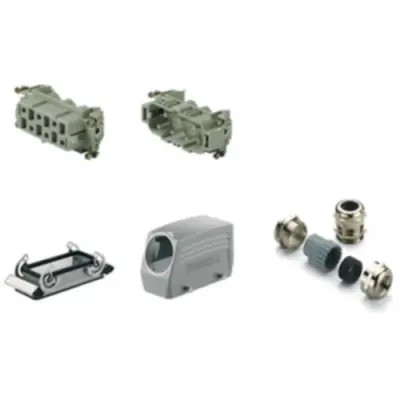 Connector kit, size 6, 6 pole + PE , IP65, 1724000000 - 1