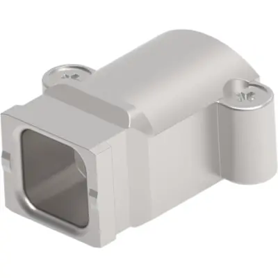 Cable clamp, straight for D-Sub housing, 1-2308272-4 - 1