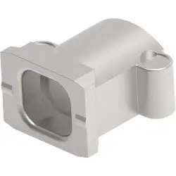 Cable clamp, straight for D-Sub housing, 1-2308272-7