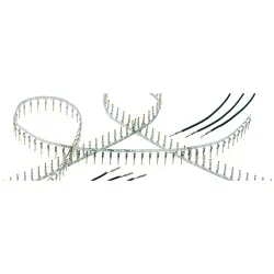 Pin contact, 0.25-0.52 mm², AWG 24-20, crimp connection, nickel-plated, 09670008178