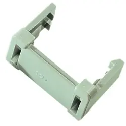 Strain relief clamp for D-Sub housing size 1 (DE), 9 pole, 09661080001