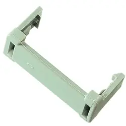 Strain relief clamp for D-Sub, 2 (DA), 15 pole, 09662080001