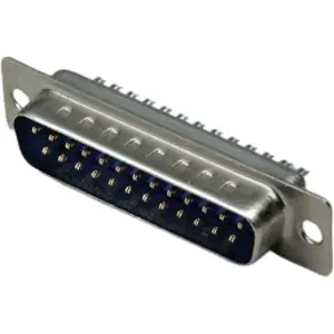 D-Sub plug, 15 pole, standard, straight, solder connection, 10120001 - 1
