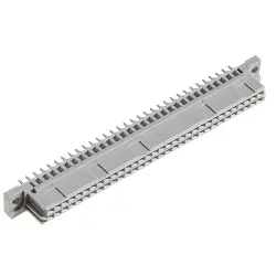 Female connector, type B, 64 pole, a-b, pitch 2.54 mm, solder pin, straight, 302-40064-02TH