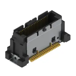 Male connector, type PICMG, 40 pole, pitch 0.5 mm, SMD, straight, gold-plated, 401-55701-51