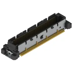 Male connector, type PICMG, 80 pole, pitch 0.5 mm, SMD, straight, gold-plated, 401-51601-51