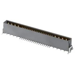 Male connector, 2+8 pole, straight, black, 15722082601333