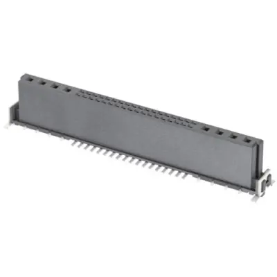 Female connector, 4+16 pole, straight, black, 15824162601333 - 1
