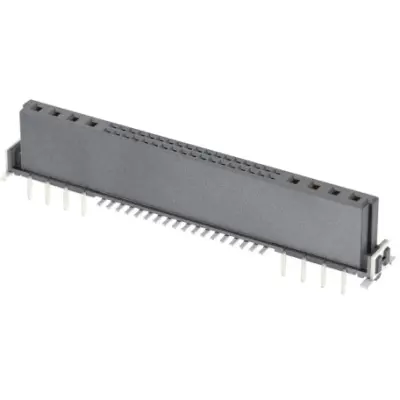 Female connector, 4+16 pole, straight, black, 15824162701333 - 1