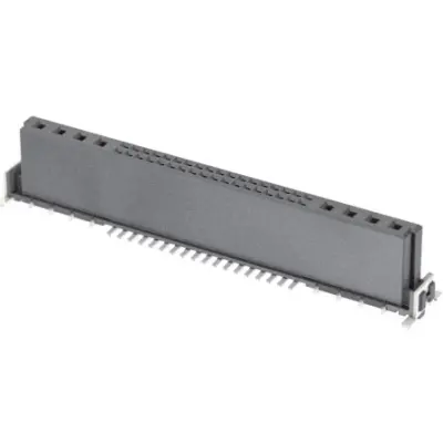 Female connector, 6+26 pole, straight, black, 15826262601333 - 1