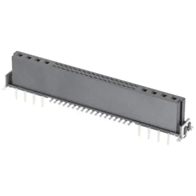 Female connector, 6+26 pole, straight, black, 15826262701333 - 1