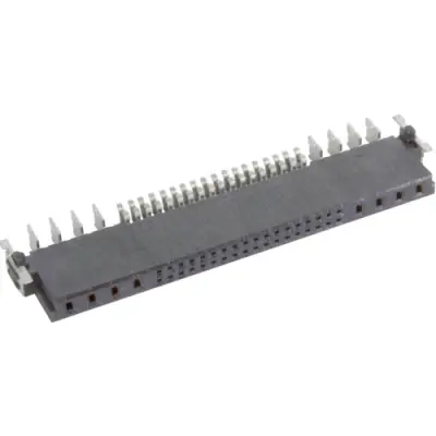 Female connector, 8+36 pole, angled, black, 15858362601333 - 1
