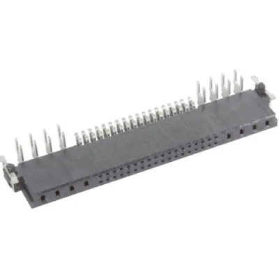 Female connector, 8+36 pole, angled, black, 15858362701333 - 1