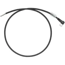 Sensor actuator cable, M8, poles 3, pin, male, straight to open end, 1.5m, shielded
