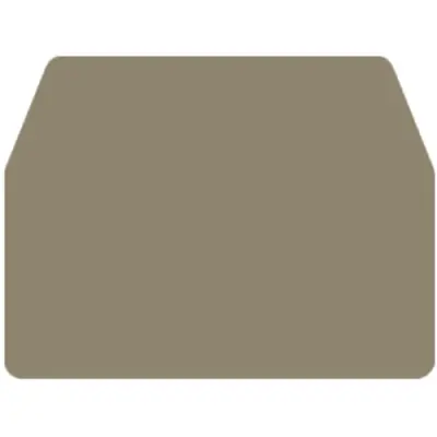 End plate for terminal block, 1754190000 - 1