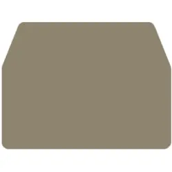 End plate for terminal block, 1754190000