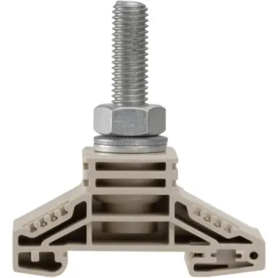 Bolt terminal, bolt connection, 120 mm², 1 pole, 269 A, 8 kV, dark beige, 1780870000 - 1