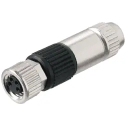 Jack, M8, 4 pole, IDC connection, straight, 1784050001