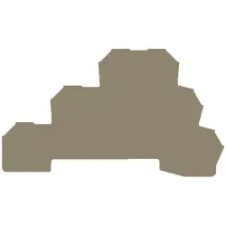 End plate for SAK series, 1784210000