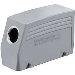 Grommet housing, size D64, die-cast aluminum, M32, angled, cross bow locking, IP65, 1786770000