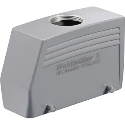 Grommet housing, size D64, die-cast aluminum, M32, straight, cross bow locking, IP65, 1786830000 - 1