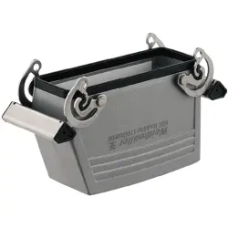 Grommet housing, size D64, die-cast aluminum, M32, straight, cross bow locking, IP65, 1786960000
