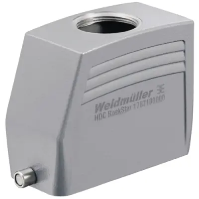 Grommet housing, size D40, die-cast aluminum, M32, straight, longitudinal bow locking, IP65, 1787100000 - 1