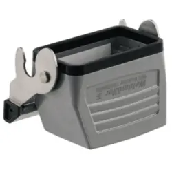 Grommet housing, size B10, die-cast aluminum, M25, straight, longitudinal bow locking, IP65, 1787730000