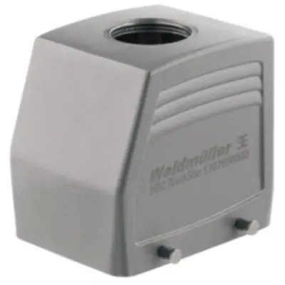 Grommet housing, size A32, die-cast aluminum, M32, straight, cross bow locking, IP65, 1787990000 - 1