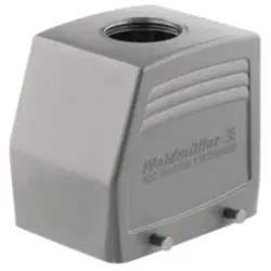 Grommet housing, size A32, die-cast aluminum, M32, straight, cross bow locking, IP65, 1787990000
