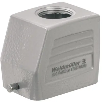 Grommet housing, size B6, die-cast aluminum, M20, straight, longitudinal bow locking, IP65, 1788120000 - 1