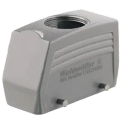 Grommet housing, size B16, die-cast aluminum, M25, straight, cross bow locking, IP65, 1788210000 - 1