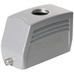 Grommet housing, size B16, die-cast aluminum, M25, straight, longitudinal bow locking, IP65, 1788230000