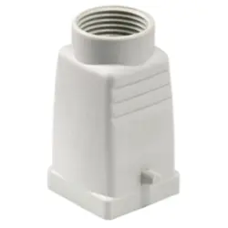 Grommet housing, size A7, plastic, M20, straight, cross bow locking, IP65, 1788520000